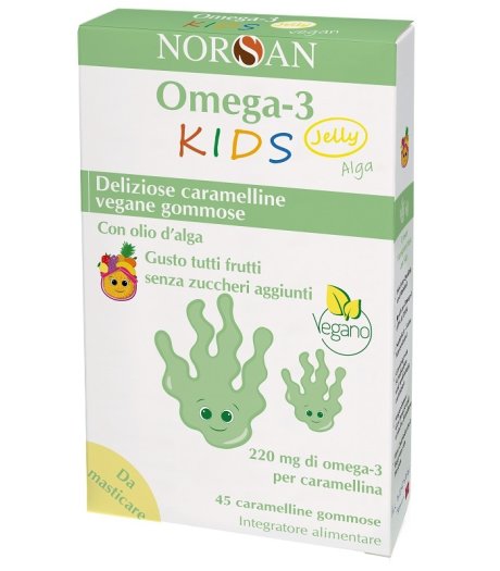NORSAN OMEGA 3 KIDS JEL45CARAM