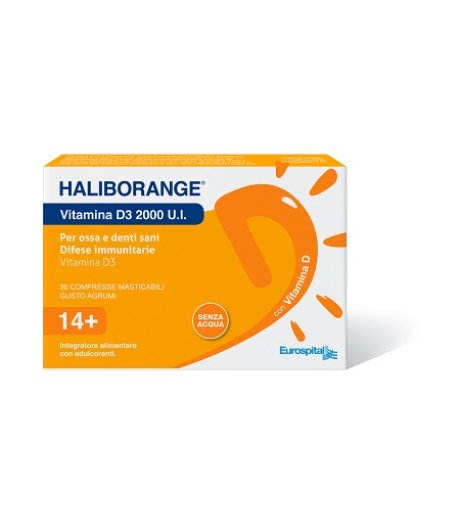 Haliborange Vitamina D3 2000 U.I. 30 Compresse