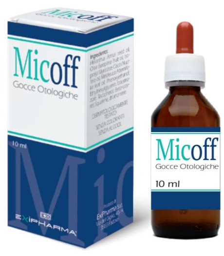 MICOFF GOCCE OTOLOGICHE 10ML