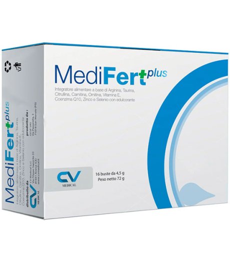 Medifert Plus Polv 16bustx4,5g