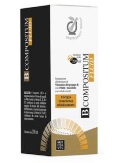 Fitopreparatori Italiani B Compositum Fluid 200ml - Integratore di Vitamine del gruppo B