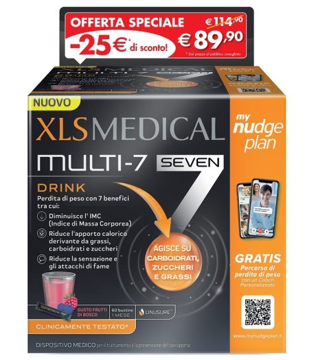 XLS MEDICAL MULTI 7 60STICK TP