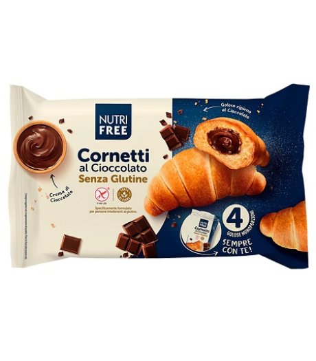 NUTRIFREE CORNETTI CIOCC 4X60G