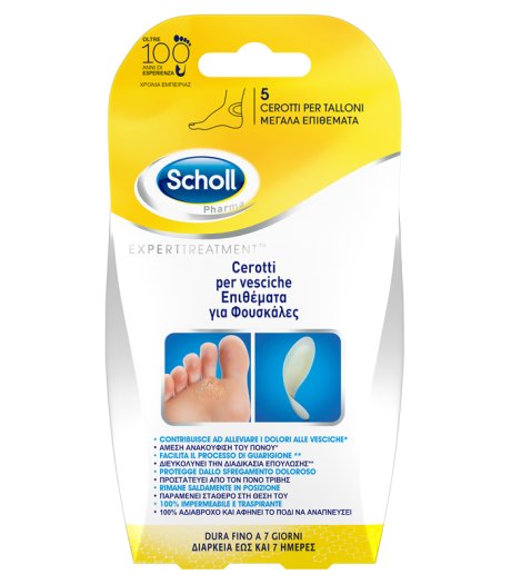 SCHOLL CER VESCICHE TALLONE