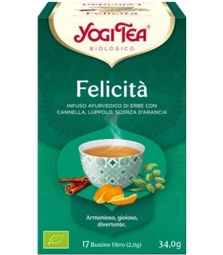 YOGI TEA FELICITA' 34G