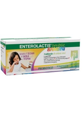 Enterolactis Bevibile Bambini 12 Flaconi 10ml