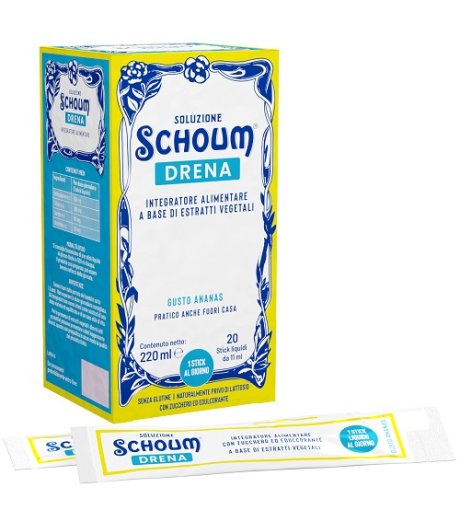 SOLUZIONE SCHOUM DRENA 20STICK