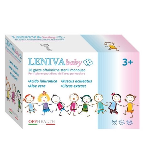 LENIVA BABY GARZE OFTAL 28PZ