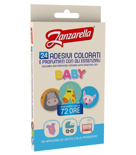 ZANZARELLA Sticker Baby 24pz