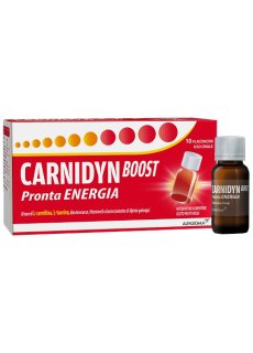 Carnidyn Boost Pronta Energia 10 Flaconcini - Integratore Energizzante