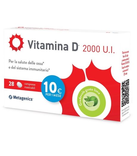 VITAMINA D 2000UI 28CPR MASTIC