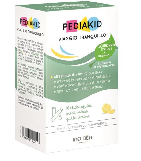 PEDIAKID VIAGGIO TRANQ 10STICK