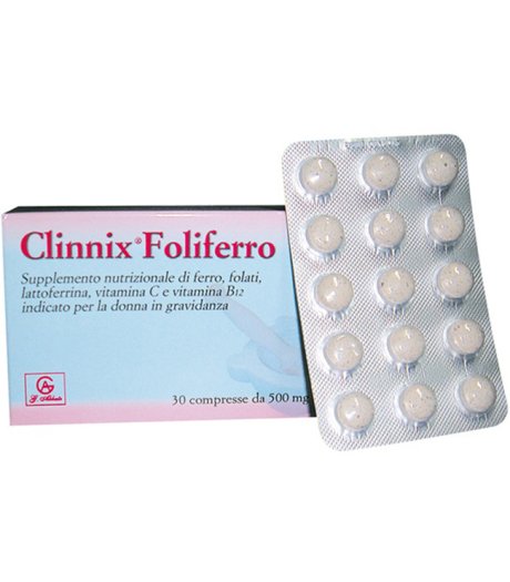 Clinderm Foliferro 30cpr