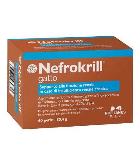 NEFROKRILL Gatto 60 Perle