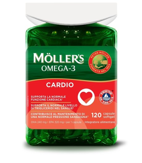 MOLLER'S Omega3 Cardio 120 Cps