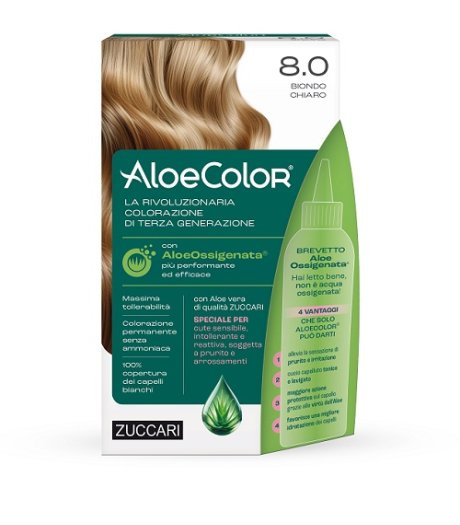 ALOECOLOR 8,0 BIONDO CHIARO