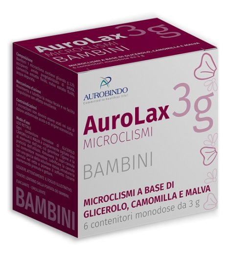 AUROLAX MICROCLISMI BAMBINI 6P