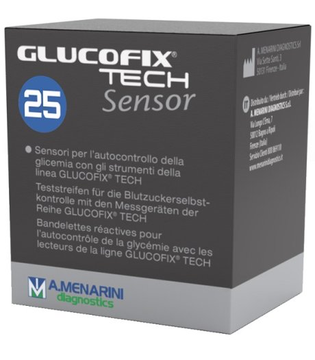 GLUCOFIX TECH SENSOR 25STR