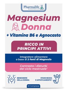 Magnesium Donna 45 Compresse - Integratore di Magnesio per il Benessere Femminile