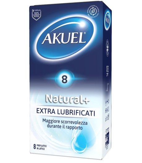AKUEL NATURAL+ EXTRALUBR 8PZ