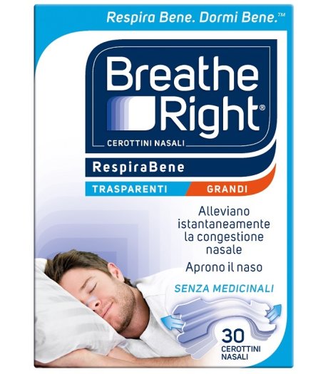 BREATH RIGHT Traspar.Gr.30pz