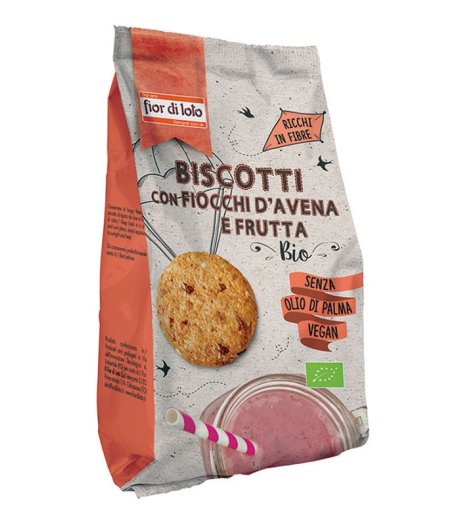 BISCOTTI CEREALI E FRUTTA BIO