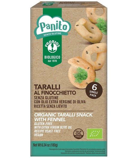 PANITO Taralli Finocch.180g