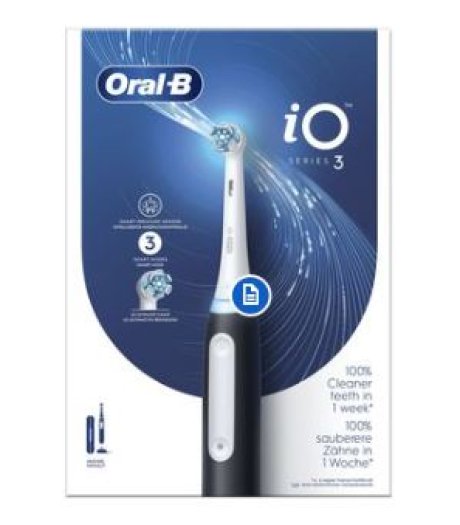 ORAL-B IO 3 Spazz.Elett.Black