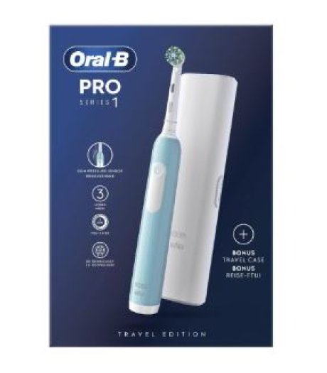 ORALB PRO 1 BLU SPAZZ ELETT+TC