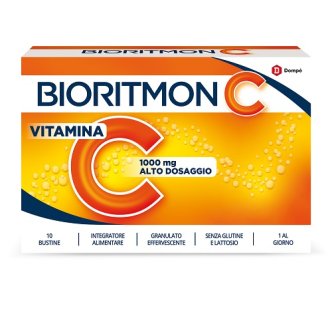 Bioritmon C Vitamina C 1000mg 10 Bustine - Integratore Per Le Difese Immunitarie