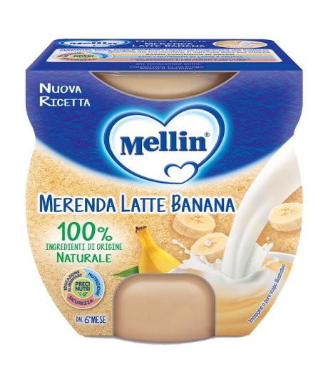 Mellin Mer Latte Banana 2x100g