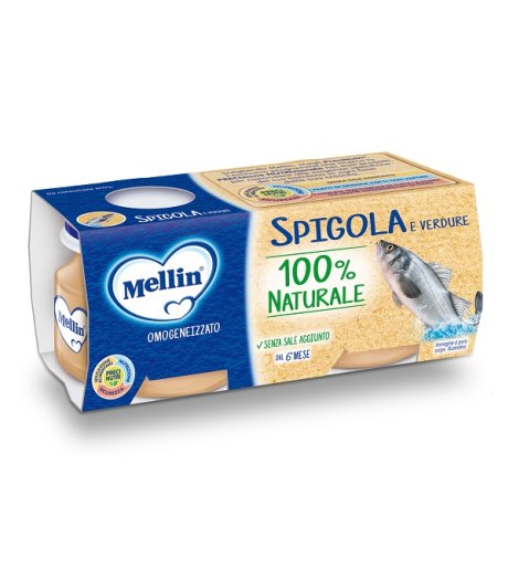 Mellin Omog Spigola 4x80g