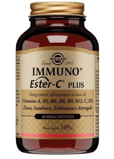 Immuno Ester C Plus 60 Perle - Integratore Multivitaminico per il Sistema Immunitario 