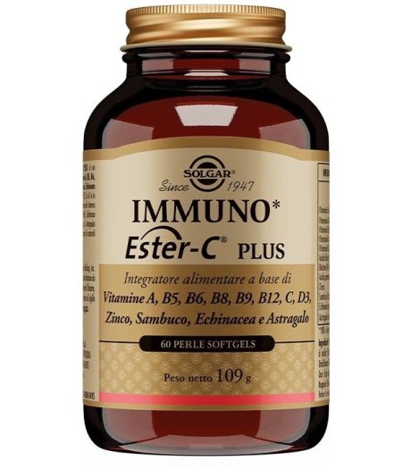 Immuno Ester C Plus 60 Perle - Integratore Multivitaminico per il Sistema Immunitario 