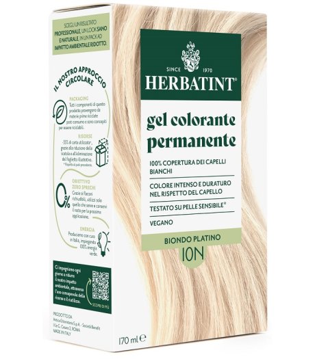 HERBATINT 10N BIONDO PLAT170ML