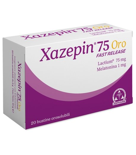 XAZEPIN 75 ORO FAST REL 20BUST