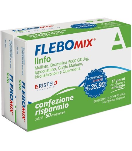 FLEBOMIX LINFO BIPACK 60CPR