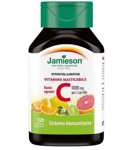 JAMIESON VIT C1000 AGR 120CPR