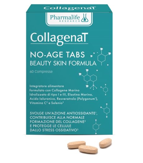 COLLAGENAT NO-AGE TABS 60CPR