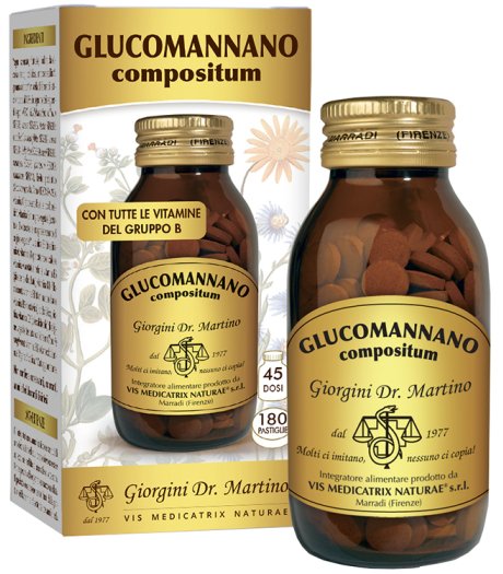 GLUCOMANNANO 180PAST