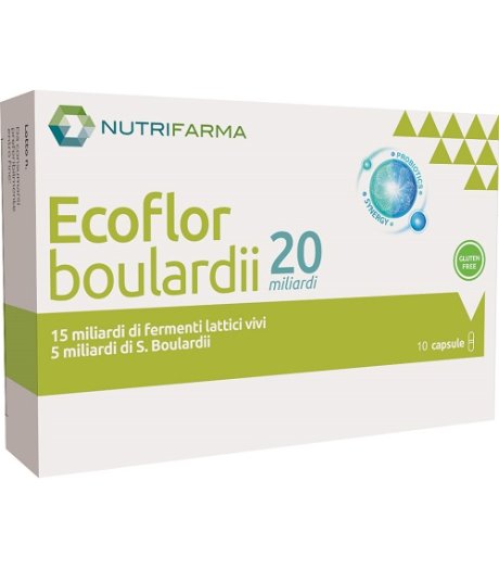ECOFLOR BOULARDII 20MLD 10CPS