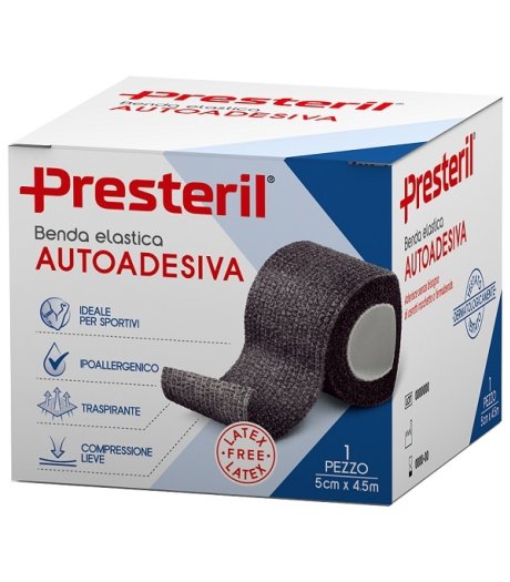 PRESTERIL BENDA EL 5X450 NERO PRESTERIL BENDA EL 5X450 NERO