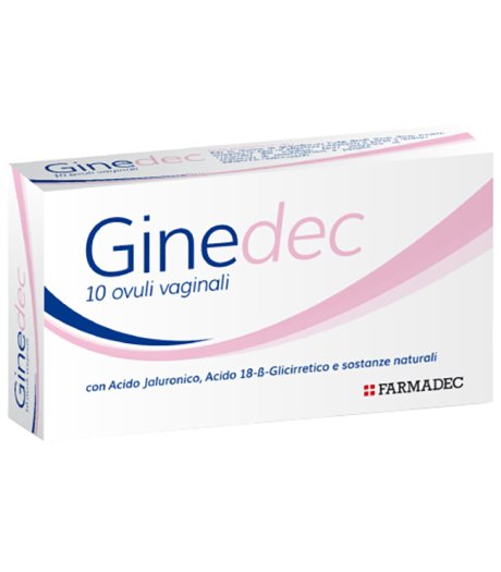 GINEDEC OVULI VAGINALI 10PZ