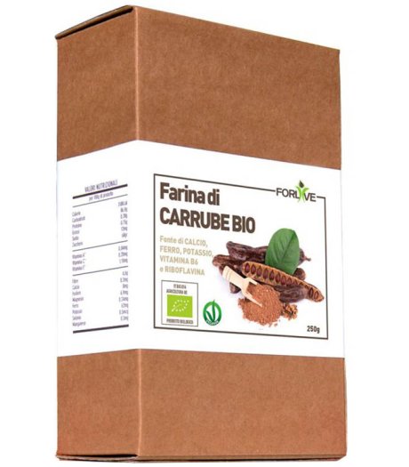 FARINA DI CARRUBE BIO 250GR FO