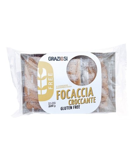 GRAZIOSI Focaccia Crocc.Olio