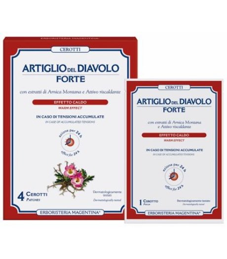 ARTIGLIO Forte 4 Cerotti   ERM