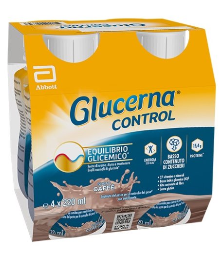 GLUCERNA CONTROL CAFFE 4X220ML