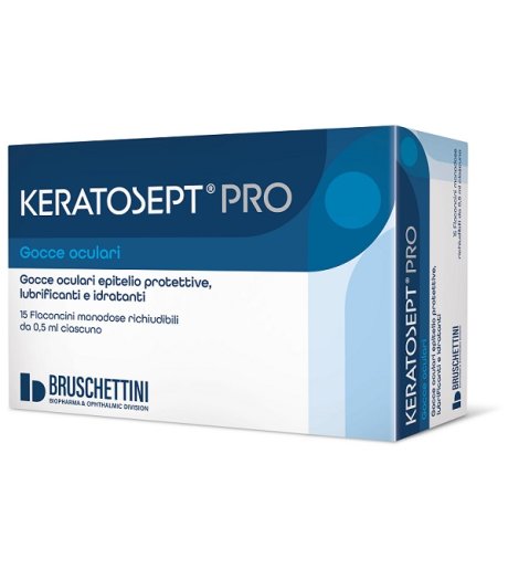 KERATOSEPT PRO GOCCE OCUL 15FL
