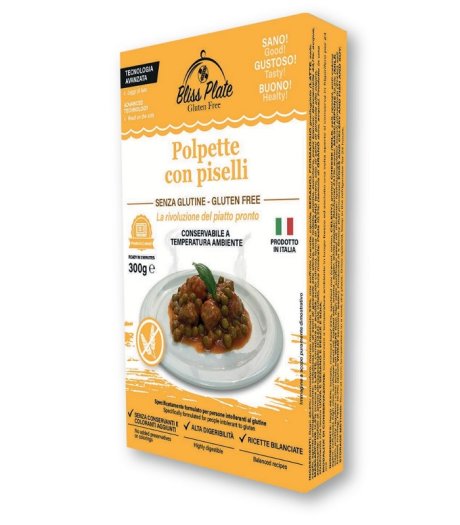 BLISS PLATE Polpette C/Piselli