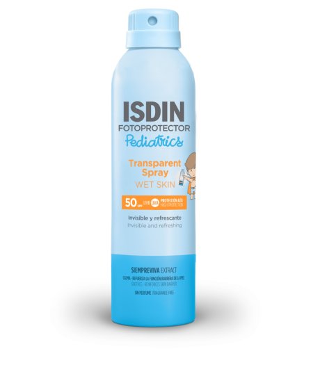 Isdin Fotoprotector Pediatrics Protezione Solare per Bambini SPF50 Spray 250ml